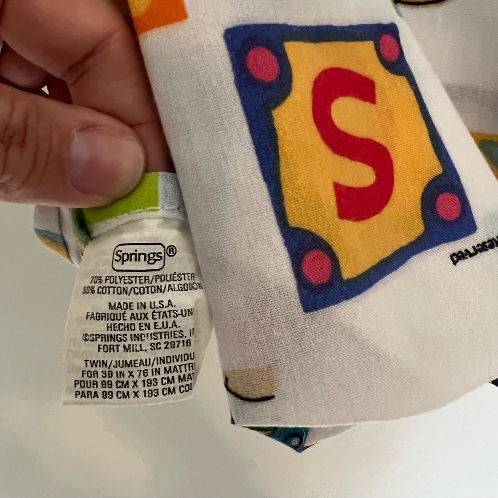 Rugrats Vintage 3 Piece Twin Sheet Set